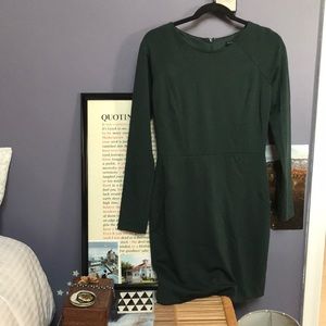 Banana Republic Emerald Dress